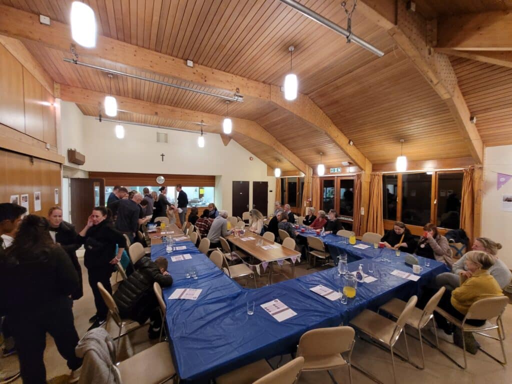 Refreshments In the church hall