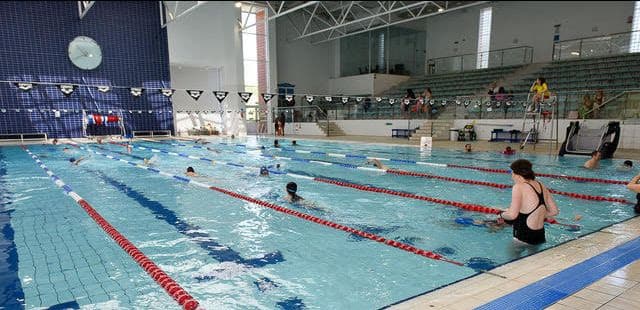 Photo of swimmers at Bromley Homeless Swimalong