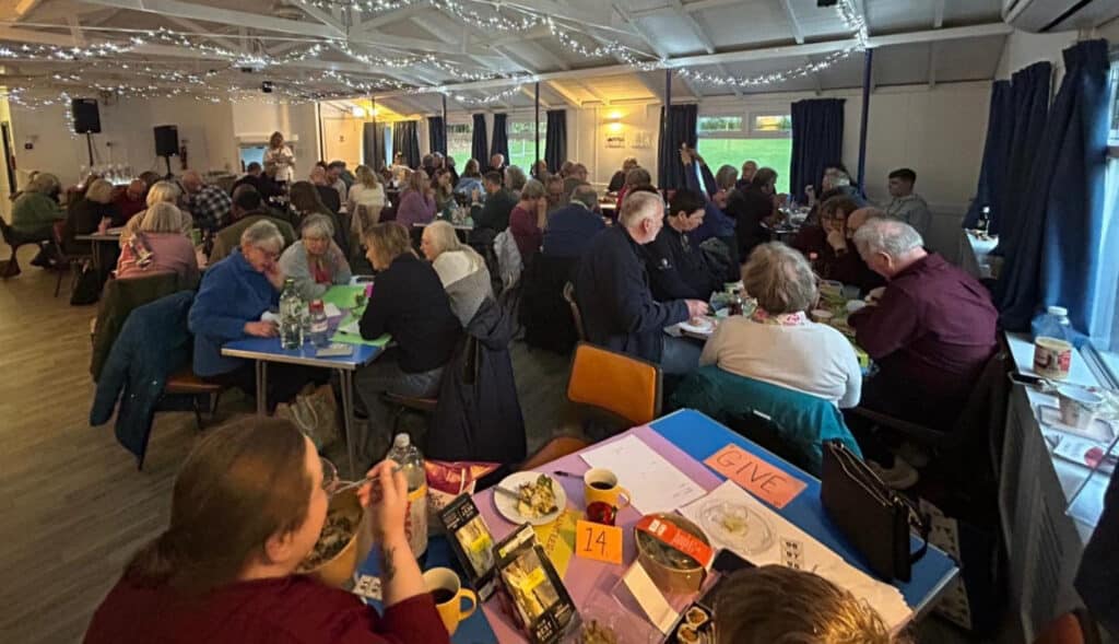 A photo of our quiz night