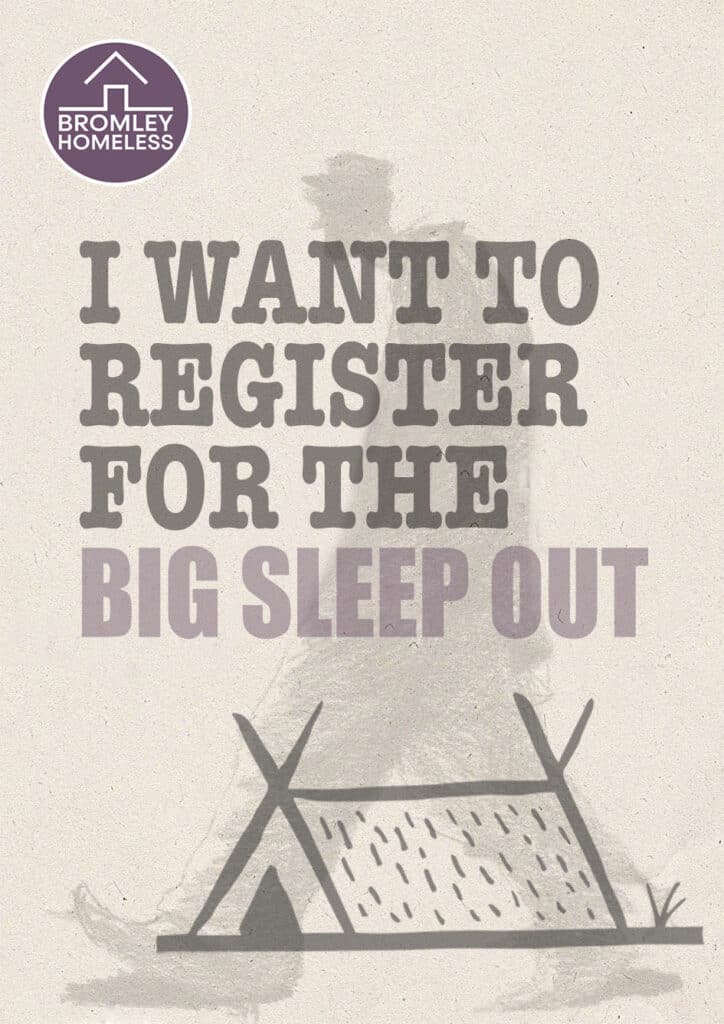 Big Sleep Out 2026 I want to register button