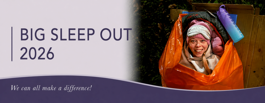 Big Sleep Out 2026 page header